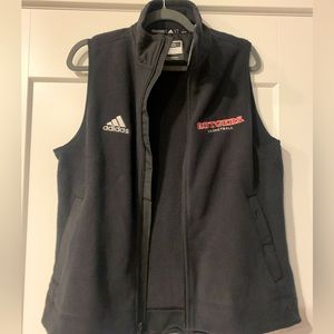 Adidas Rutgers University Fleece Vest - Size L
